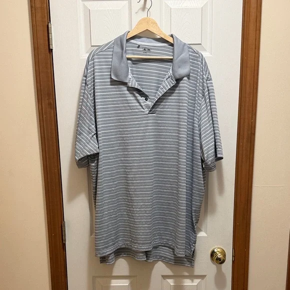 adidas Striped Polo Shirts - Picture 5 of 5